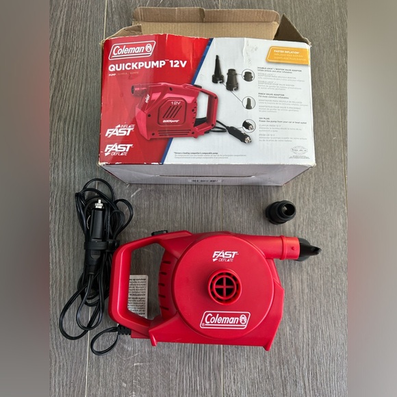 Coleman QuickPump 12V Air Pump (open box/no used) - Picture 8 of 8